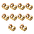 TAODAN 10PCS Lighting Outlet Iron Hex Nut M10 Threaded 20mm High Lamp Galvanized