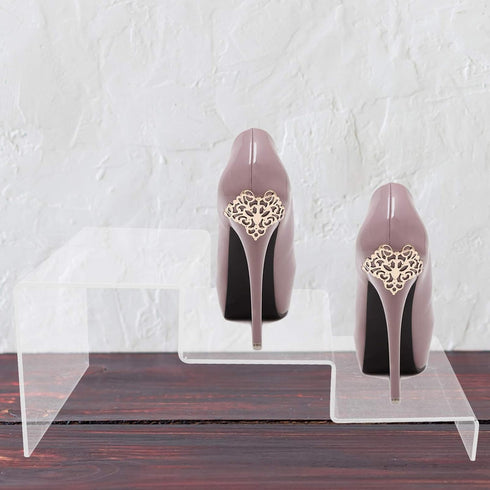 1Pc Closet ABOOFAN Transparent Shoe Display Rack Multi Storage Holder for Organized Shoe Storage and Wear Resistant