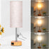 3-Color Bulb Dott Arts Table Lamp for Bedroom, Bedside Lamps with Pull Chain, Bedroom Table Lamps for Nightstand,AC