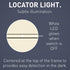 TM870LASLCC10 15 (1 Count) Legrand radiant Amp Rocker Wall Switch with Locator Light, Single Pole Decorator Light