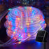 Brightown Solar Rope Lights, 39FT 100LED IP65 Waterproof Outdoor Solar String Lights for Party Garden Yard Home