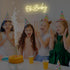 Dimmable (16.9"*8.2") Oh Baby Neon Sign for Backdrop, Baby Shower LED Neon Lights for Wall Decor Light Up Sign