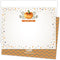 Koko Paper Co. Fall Pumpkin Thank You Cards – 25 Flat Note Cards with Envelopes for Baby Shower, Thanksgiving & More