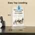 MaxGear Acrylic Sign Holder Table Card Display, 4 x 6 inches, Clear Plastic Table Menu Stand, 6 Pack