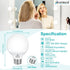12 Pack Bulbs 4000K E26 Bulb, 60W G25 Bulb 120V, CRI85+, 500LM, Non-dimmable hansang Vanity Light for Bathroom, Natural