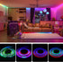 WS2811 16.4FT DC24V 630LED/m 14IC/m 10mm BTF-LIGHTING FCOB IC RGB COB LED Strip Flexible High Density Uniform Chasing