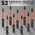 10-Pack 8 Point Star Bit Set, Professional Torx Bit with Magnetic Heads & Hex Shank, Sizes #1, 2, 3