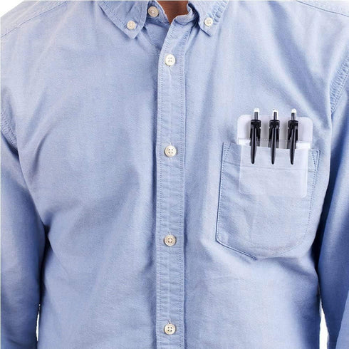 YOUOWO Heavy Duty Pocket Protectors, 6 Colors for Shirts, Lab Coats, Multi Purpose for Pen Leaks