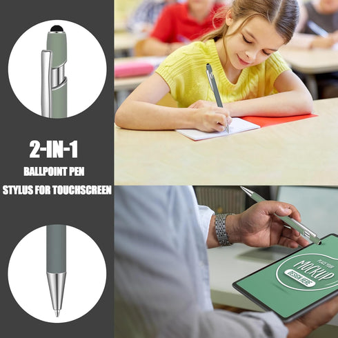 Yaure Joy 50 2 1 2 1 Pcs Blue Inkling Ballpoint Pen with Stylus in Ballpoint Pen for Touch Screens, in Thank You Pen