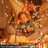 echosari 2 Pack Battery Operated String Lights, 13.2Ft 40 LED Warm White Fairy Lights for Outdoor Wedding Party Garden