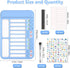 Audab Magnetic Dry Erase Chore Chart for Kids, Whiteboard Checklist Board, Daily Routine Schedule Board for Home