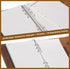 Refillable A5 Leather Binder Journal - 8.5x6" 6 Ring Organizer with Pockets, Hand-Crafted Genuine Leather Folio