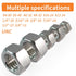 HXCOMET 5/8"-11 (20pcs), 304 (18-8), Hex Nuts Stainless Steel Hardware, UNC, Coarse Thread