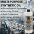 Super Lube 51030 1 Synthetic Oil with PTFE, High Viscosity, quart Bottle, Translucent White