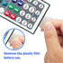 44 24V KEXU Key RGB LED Strip Lights IR Remote Control, Remote Receiver for RGB LED Light Strip, Power Adapter for LED