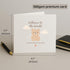 TEEMI 5.7x5.7 300gsm -Welcome to the World Baby Card New Baby Congratulations Card with Teddy Bear Design Baby Shower