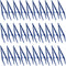 30PCS Disposable Tweezers 13cmx2.3cm, Plastic Clips for Medical First Aid Kit, Crafts, and Laboratory Use