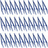 30PCS Disposable Tweezers 13cmx2.3cm, Plastic Clips for Medical First Aid Kit, Crafts, and Laboratory Use