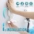 2 Pack, TAILI Suction Cup Razor Holder for Shower Wall Versatile Suction Cup Hooks for Razor, Towel, Loofah, Squeegee