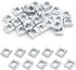 Qjaiune 25Pcs M6 Slide in T Nut 2020 Aluminum Extrusion T Nuts, M6