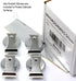 CMS Magnetics Super Strong Colorful Ceramic Magnets - 4-Pack Clips for Whiteboards, Refrigerators, Office, School
