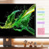 CXWUZH 2Pcs Monitor Memo Board Office Desk Accessories Computer Monitor Sticky Note Holder for Computer Screen Acrylic