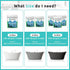 35oz, Countertop 50-55sq.ft Tub and Tile Refinishing Kit Low Odor Paint, Shower Sink Paint for Bathroom Kitchen