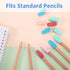 Sooez 120 Pack Pencil Erasers - Cap Erasers in 4 Colors for School Studying Supplies, Perfect for Teachers