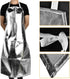 Heat Resistant Apron, Aluminum Foil High Temperature Insulation for Cooking BBQ, Fire Retardant