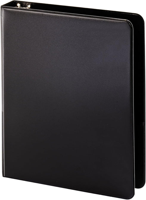 Tops Cardinal Mini Round Ring Binder, 1-Inch, 8-1/2-Inch x 5-1/2-Inch, Black