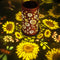 Sunflower Solar Lantern Outdoor Waterproof - Birthday Gifts for Women Mom Grandma,