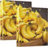 J JOYSAY Bananas 1.5 Inch 3 Ring Binder with Clipboard Round Ring Binder Cute