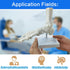 EVOTECH SCIENTIFIC Human Foot And Ankle Model, Life Size Medical Anatomy Foot Skeleton Model W/ Tibia Fibula, Right