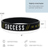 Inkstone - 10-Pack Motivational Silicone Rubber Wristbands - Success, Focus, Believe - Unisex Adult Size
