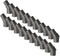 Nuvo Iron SRAR Connections-20 Pack installs one 10 Pack of Round balusters on Stair predrilled Holes Railing Adapter, Black
