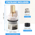 RP25513 Faucet Stem Assembly Compatible with Delta Two Handle Faucet Repair Kit, 2-PACK