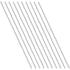 10 Pieces 304 Stainless Steel Model Straight Metal Rods, 2mm x 150mm, Lathe Bar Stock for Toy Car Helicopter
