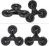 8 Inch, 2 Pack uxcell Stair Climbing Wheels Replacement Rubber Foaming Shopping Cart Tri-Wheels Repair for Folding