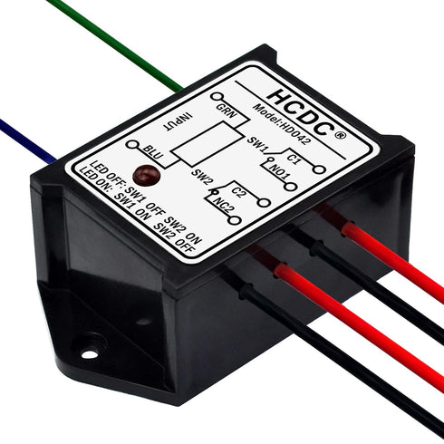 DPST 1NO 1NC 8 Amp Power Relay Module for AC 110V/115V/120V Applications