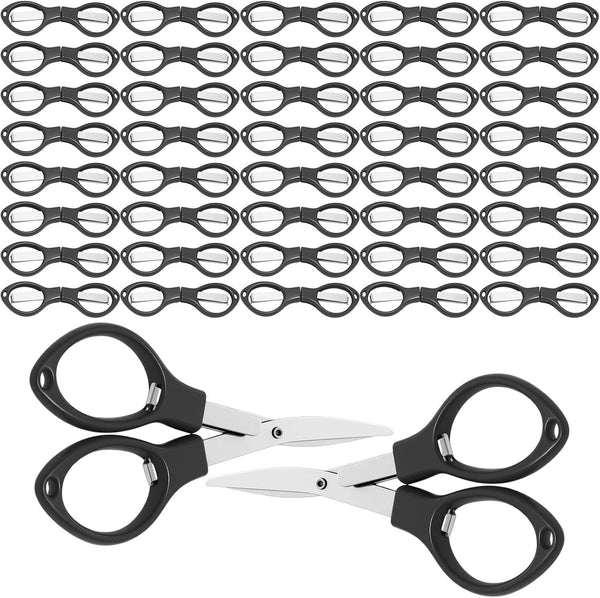 ElaraBerry 48 Set Mini Bandage Scissors for Nurses Bulk Travel Portable Scissors Small