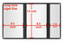 10 8.5x14 4.25x14 Inch, 3 6 Pcs Menu Cover & Legal Size, Trifold, Pages / Views Menu Sleeves, Clear Waterproof PVC Menu