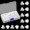 Jetec 300 Pieces 3/16" Plastic Plugs for Round Hole, Shelf Cap Cabinet Hole Cover Pegs for Furniture Cabinet Shelves