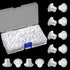 Jetec 300 Pieces 3/16" Plastic Plugs for Round Hole, Shelf Cap Cabinet Hole Cover Pegs for Furniture Cabinet Shelves