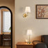 Set 2, 2-in-1 Dimmable Bulbs Battery Operated Table Lamp Wall Sconce of Gold Rechargeable Desk Lamp Wall Lights