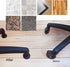 Ivank 10pcs 6cm Chair Glides to Replace Casters, Height Office Chairs Stationery Office Replacement Chair Without