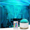 HUMIIEYE Northern Light Projector, Battery Operated Aurora Night Light with Timer Function,