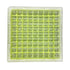 Polycarbonate CryoBox Vial Rack, 81 Place (9 x 9 Array) - Blue/Green/Red/Yellow (Pack of 4)