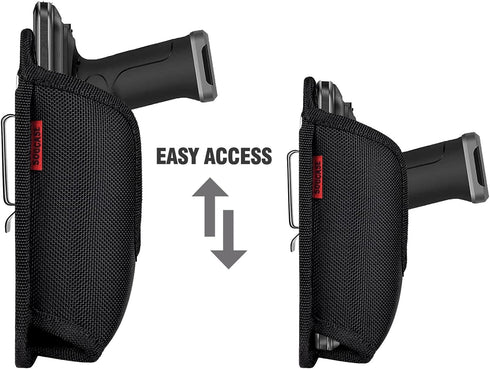 Scanner Holster Handle Series - Thick Quality, Large, Heavy Duty, Sturdy Metal Belt Clip, Durable, Pocket-Friendly