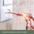 YOKIVE 2 Pcs Voltage Circuit Tester with 3mm Slotted Screwdriver, Ideal for Office, Art, Home, Daily Use (AC 100-500V,