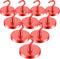 VNDUEEY Heavy Duty Magnetic Hooks, 110 Lbs Strong Neodymium Metal Hooks for Fridge, Hanging, Toolbox, Coat and Storage